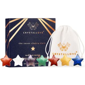 Crystallove The seven chakra stars Gezichtsmassage