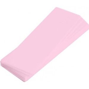 Harsstrips roze nonwoven 100 stuks
