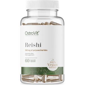 Superfoods - Reishi - VEGE - 60 Capsules - OstroVit - Supplementen - Laboratorium Geteste Kwaliteit!