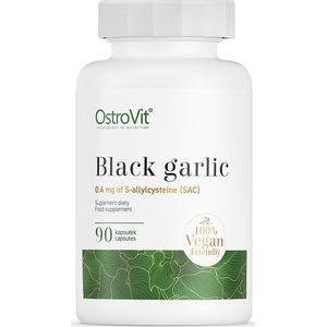 Supplementen - Zwarte Knoflook - VEGE 90 Capsules - OstroVit - Black Garlic Supplements