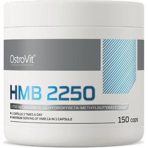 Aminozuren - HMB - 2250 mg - 150 Capsules - OstroVit - Supplementen - Laboratorium Geteste Kwaliteit!