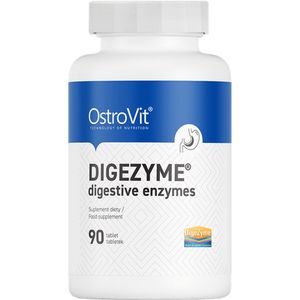 Supplementen - OstroVit Digezyme Spijsverteringsenzymen 90 tabletten - 90 Tabletten