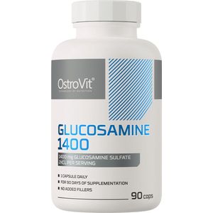 Supplementen - Glucosamine - 1400 mg - 90 Capsules - Laboratory-confirmed quality - OstroVit