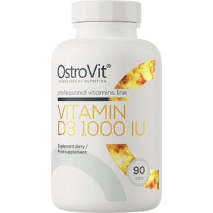 Vitaminen - OstroVit Vitamine D3 1000 IE 90 tabletten - 90 Tabletten