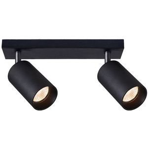 EDO - MALGA - Plafondlamp - Zwart - 2-lichts - GU10 Aansluiting