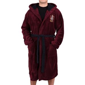 HARRY POTTER Zweinstein - Bordeauxrode Badjas voor Heren