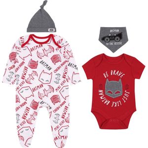 Rood-witte babyset - Batman