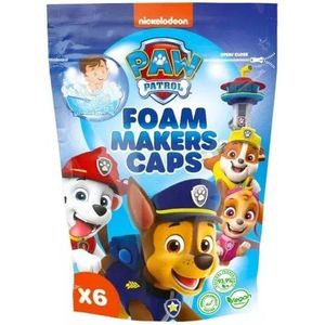 Paw Patrol - Schuimcapsules - Aardbei, Limoen, Pomelo - 6 x 16 g