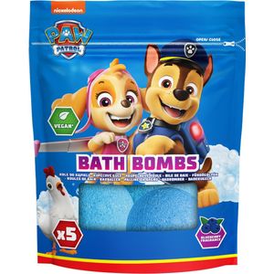 Paw Patrol - Bruisballen - Badbom - 5 x 50 g - Vegan