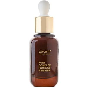 Pure Complex Protect & Repair serum tegen huidveroudering, serum voor rijpe huid met rimpels, langzame veroudering, anti-aging gezichtsverzorging, mimicrimpels, Made in Italy