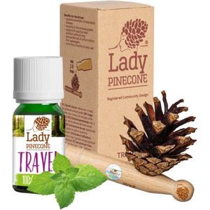 Etherische Oliën Mix Bij Wagenziekte - Set Travel - 100% Puur, 10ml - Auto Aromatherapie - Verticale Montage