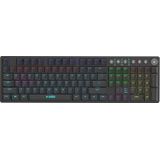 iBox - AURORA - Toetsenbord - RF-Draadloos - Bluetooth - QWERTY - Zwart