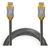 iBox - HD08 - HDMI Kabel - Zilver - 2 m