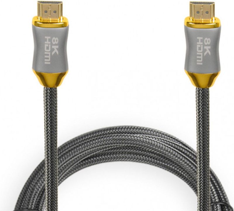 iBox - HD08 - HDMI Kabel - Zilver - 2 m