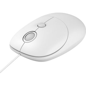 iBox - I011 - Muis - Wit - Bedraad - 2400 DPI