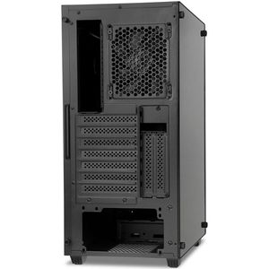 iBox - CETUS 903 - Midi-Tower - Zwart - PC-behuizing
