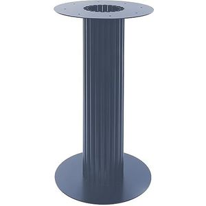 Magnetic Mobel Metalen tafelvoet, rond, tafel, eettafel, tafelpoot, tafelframe, 40 x 72 cm (antraciet)