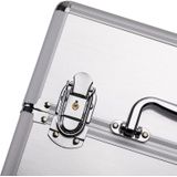 DRM Make-up Koffer Maat M – Zilver #6