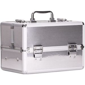 DRM Make-up Koffer Maat M – Zilver #6