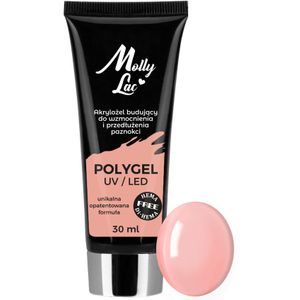 Acrylgel Molly Nails Musk 30ml Hema/DiHema vrij gelnagels - gel - acrylgel - polygel - nagels - manicure - nagelverzorging - nagelstyliste - buildergel - builder - uv / led - opbouwnagels - 15g - Caramdia