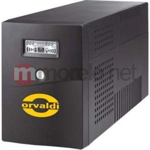Orvaldi - VPS 800 - UPS - Zwart - Line-Interactive - 0,8 kVA - 4 AC-uitgangen