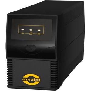 Orvaldi - ID600 - UPS - 0,6 kVA - Line-Interactive - 9 Ah Batterij