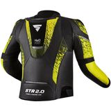SHIMA Heren STR 2.0 jas, zwart/fluo, 46, Zwart/Fluo, 56