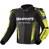 SHIMA Heren STR 2.0 jas, zwart/fluo, 46, Zwart/Fluo, 56