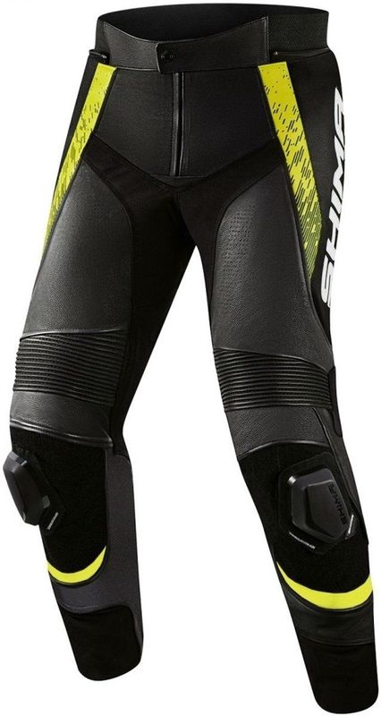 SHIMA STR 2.0 Broek - Zwart/Fluo - Motorbroek