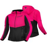 SHIMA Daybreaker - Motorjas - Roze Zwart - Polyester - CE Bescherming