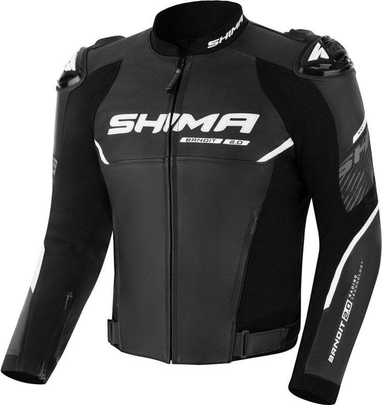SHIMA - Bandit 2.0 - Geperforeerde Leren Motorjas
