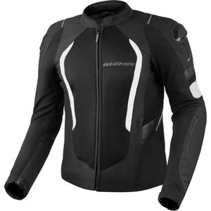 SHIMA - Mesh Pro 2.0 - Textiele Motorjas - Zwart Wit
