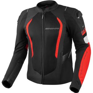 SHIMA - Mesh Pro 2.0 - Textiele Motorjas - Zwart Rood Wit