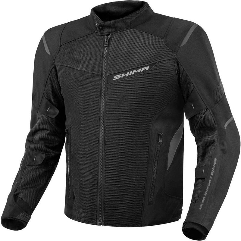 SHIMA - Rush 2.0 Vented - Waterproof Motorjas - Zwart - Textiel