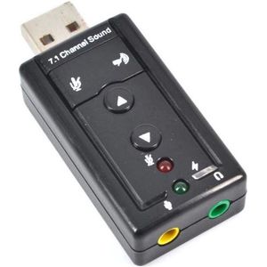 USB Soundcard 7.1 kanalen