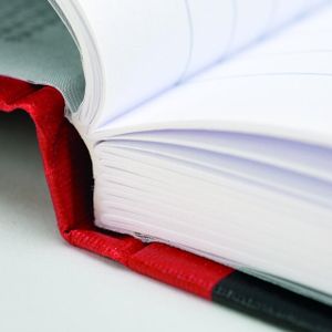 Oxford Notitieboek Gebonden Black and Red A4 Ruit 5MM