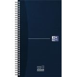 Oxford Task Manager, 14,1 x 24,6 cm, 115 vellen, speciale liniëring, marineblauw, 5 stuks