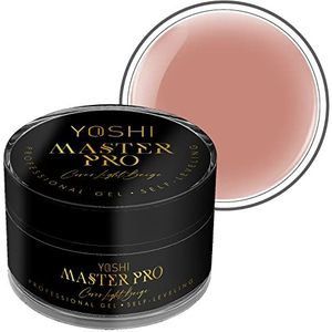 Yoshi Jelly Gel nagels 50 ml - harde manicure uv-gel - professionele gelnagels - builder gel voor nagels - builder gel voor nagelverlengingen - gel voor gelnagels, UV en LED - beige