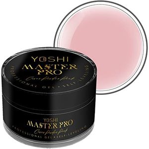 Yoshi Jelly Gel nagels 50 ml - harde manicure uv-gel - professionele gelnagels - builder gel voor nagels - builder gel voor nagelverlengingen - gel voor gelnagels, UV en LED - poederroze