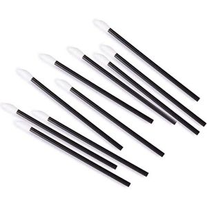 kosmetische veloursapplicator zwart 250pcs, kosmetische veloursapplicator wit 250pcs, kosmetische veloursapplicator wit 250pcs
