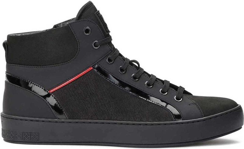 Kazar - Zwarte Sneakers - Heren - Leer