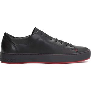 Kazar - Heren Sneakers - Zwart - Leer