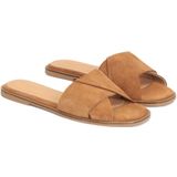 Kazar - Bruine Suède Muiltjes - Dames - Comfortabel en Duurzaam