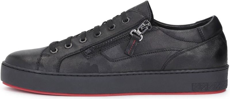 Kazar - Zwarte Sneakers - Leer - Heren