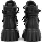 Kazar - Dames Laarzen - Zwart - Leer - Zwarte Laarzen met Zachte Bovenkant