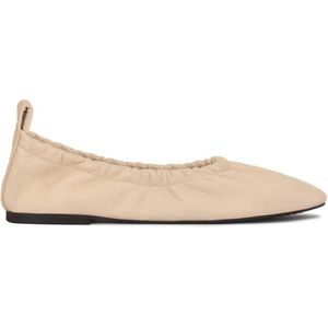 Kazar Studio - Ballerina's - Beige - Echt Leer