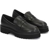 Kazar - Loafers - Zwart - 100% Graanleer