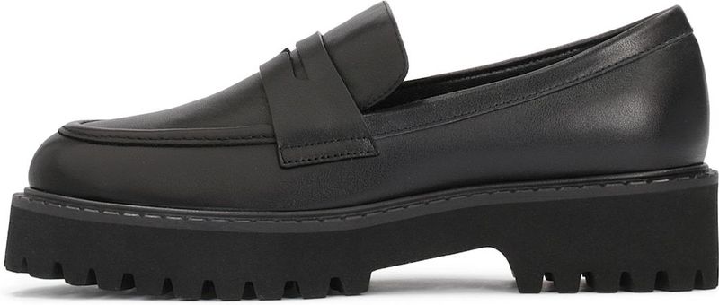 Kazar - Loafers - Zwart - 100% Graanleer