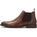 Herenlaarzen in elegant lichtbruin leer Chelsea