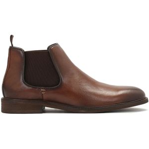 Herenlaarzen in elegant lichtbruin leer Chelsea